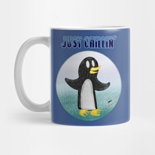 Penguin Chillin' Mug